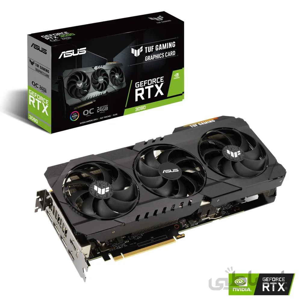 کارت گرافیک ایسوس مدل TUF RTX3090-O24G-GAMING ا ASUS TUF-RTX3090-O24G-GAMING Graphic card