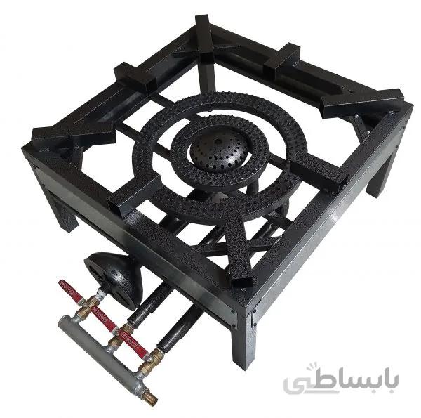 پلوپز سه شعله کوره دار