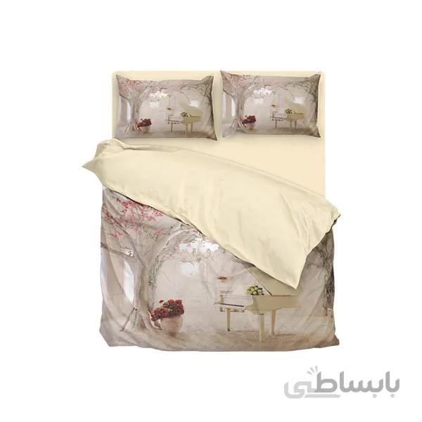 ست لحاف دو نفره ۶ تکه سه بعدی king size -طرح classic design