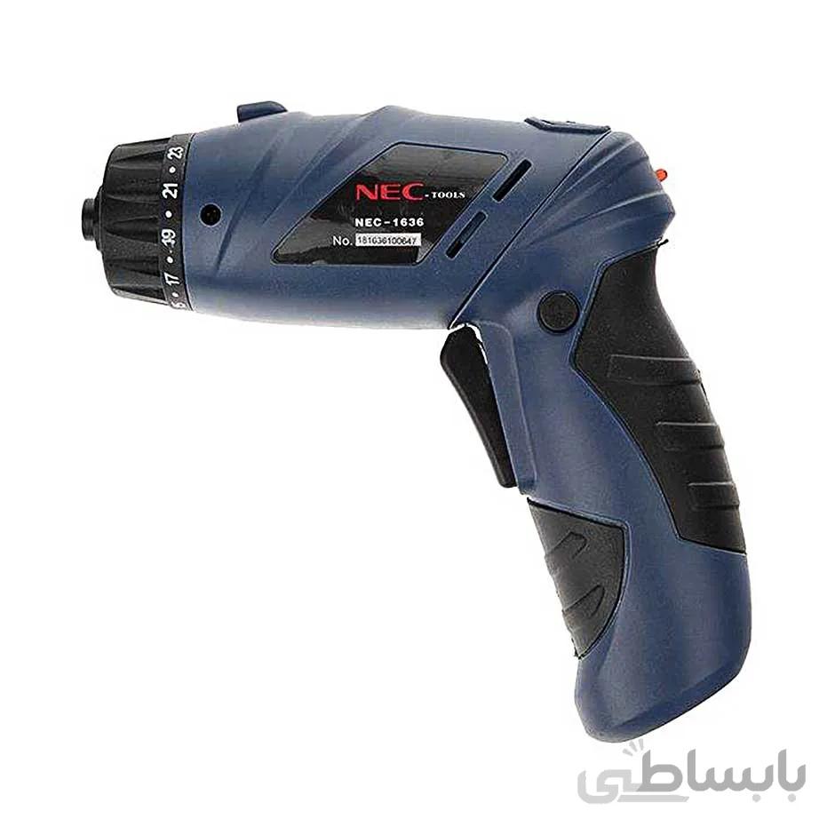 پیچ گوشتی شارژی و سری پیچ گوشتی ان ای سی ا NEC-1636
