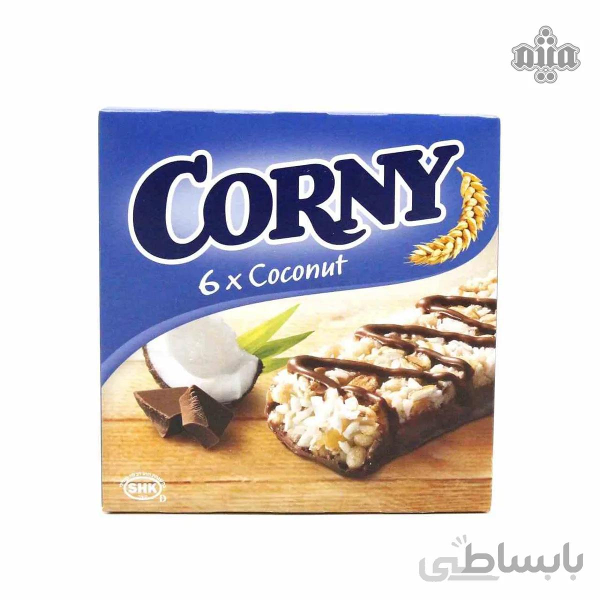 شکلات شیری نارگیلی کورنی