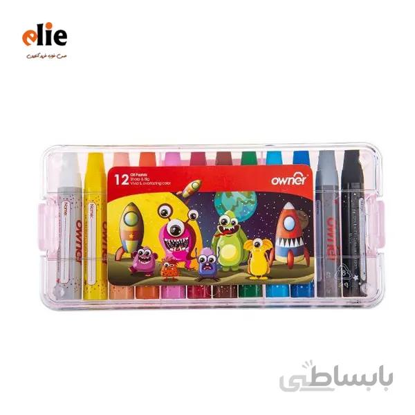 مداد شمعی اونر جعبه طلقی
