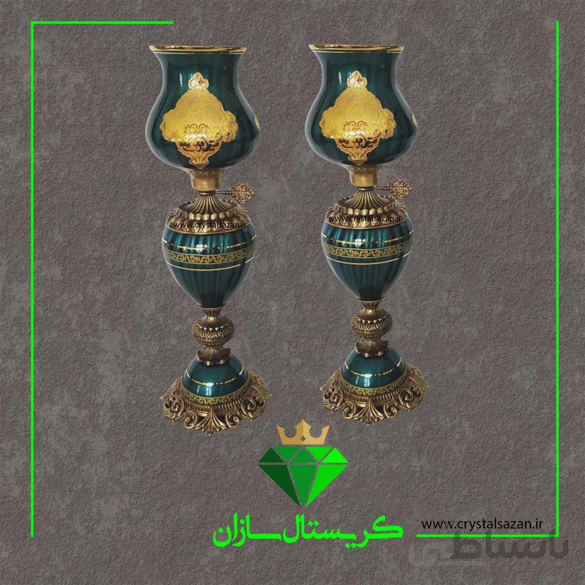 شمعدان نفتدان دار کد SH1224 کریستال سازان