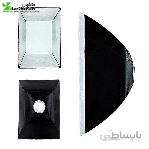 سافت‌باکس مستطیل ۱۶۰×۳۵ زنبوری Softbox with Grid