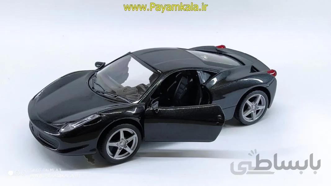ماکت فلزی فراری 1:24 (DIECAST METAL) مشکی