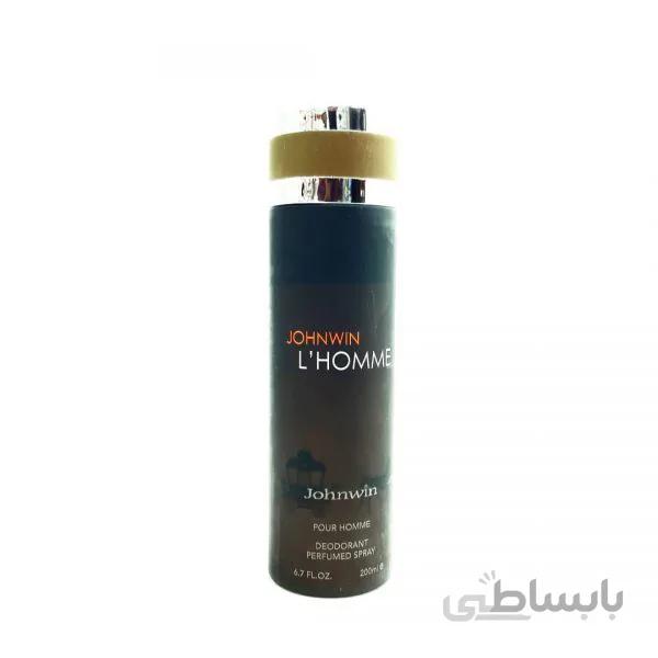 اسپری خوشبوکننده بدن له هوم جانوین Johnwin L’Homme