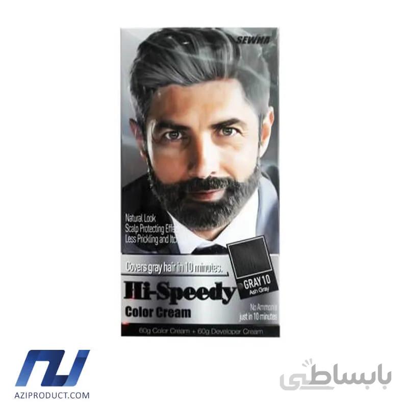 کیت رنگ مو مردانه سوها مدل Hi Speedy شماره 10