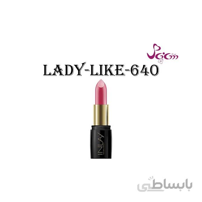 رژلب جامد این لی INLAY رنگ Ladylike