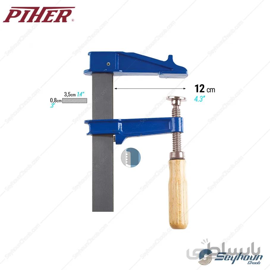 پیچ دستی 40×12 سانتی متر پیهر مدل PIHER 42040