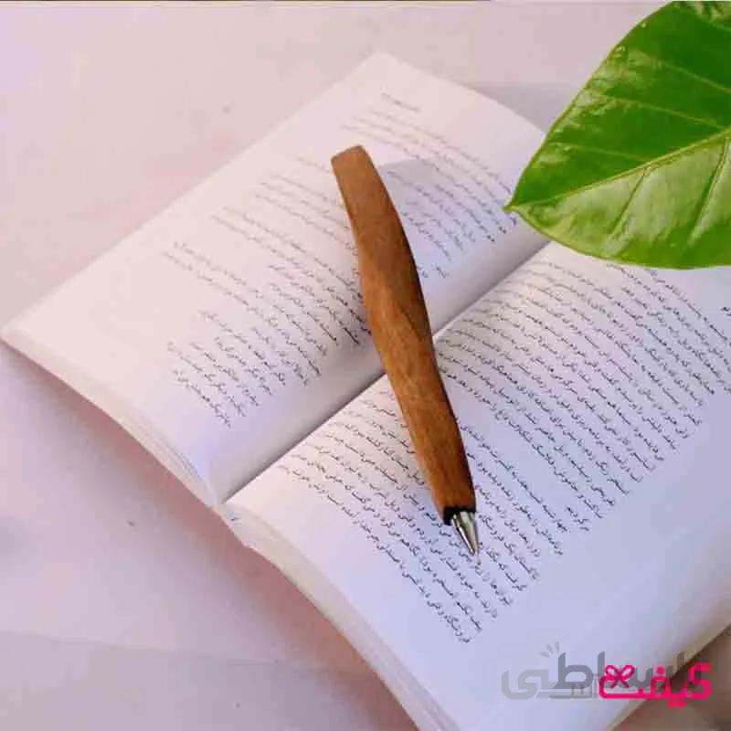 خودکار دست ساز چوبی طرح صداقت