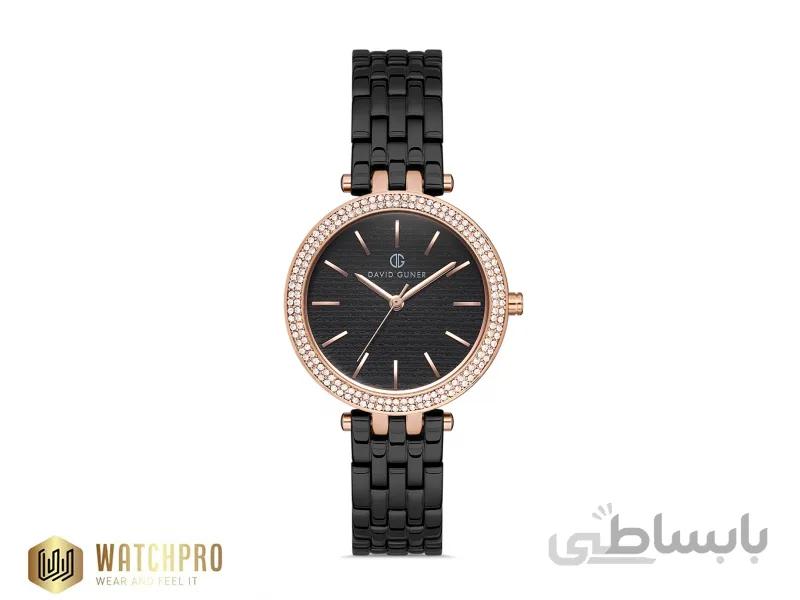 ساعت مچی زنانه دیوید گانر مدل DG-8162LA-R2