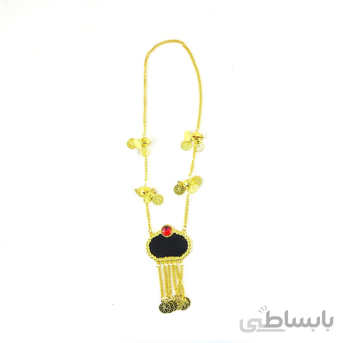 گردنبند زنجیره ای آویزدار کد 110