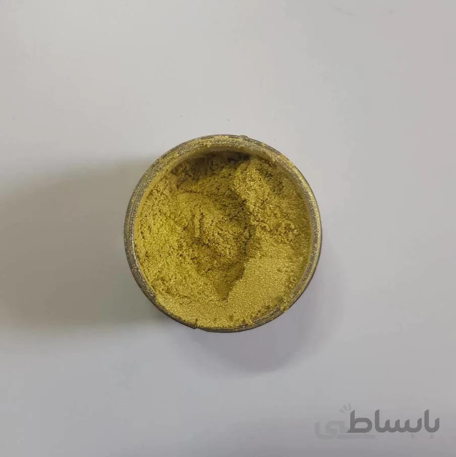 رنگ پودری صدفی حنایی