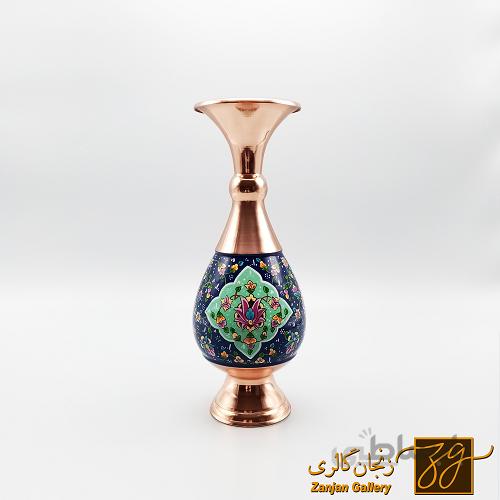 گلدان مسی موشکی پرداز سایز 25
