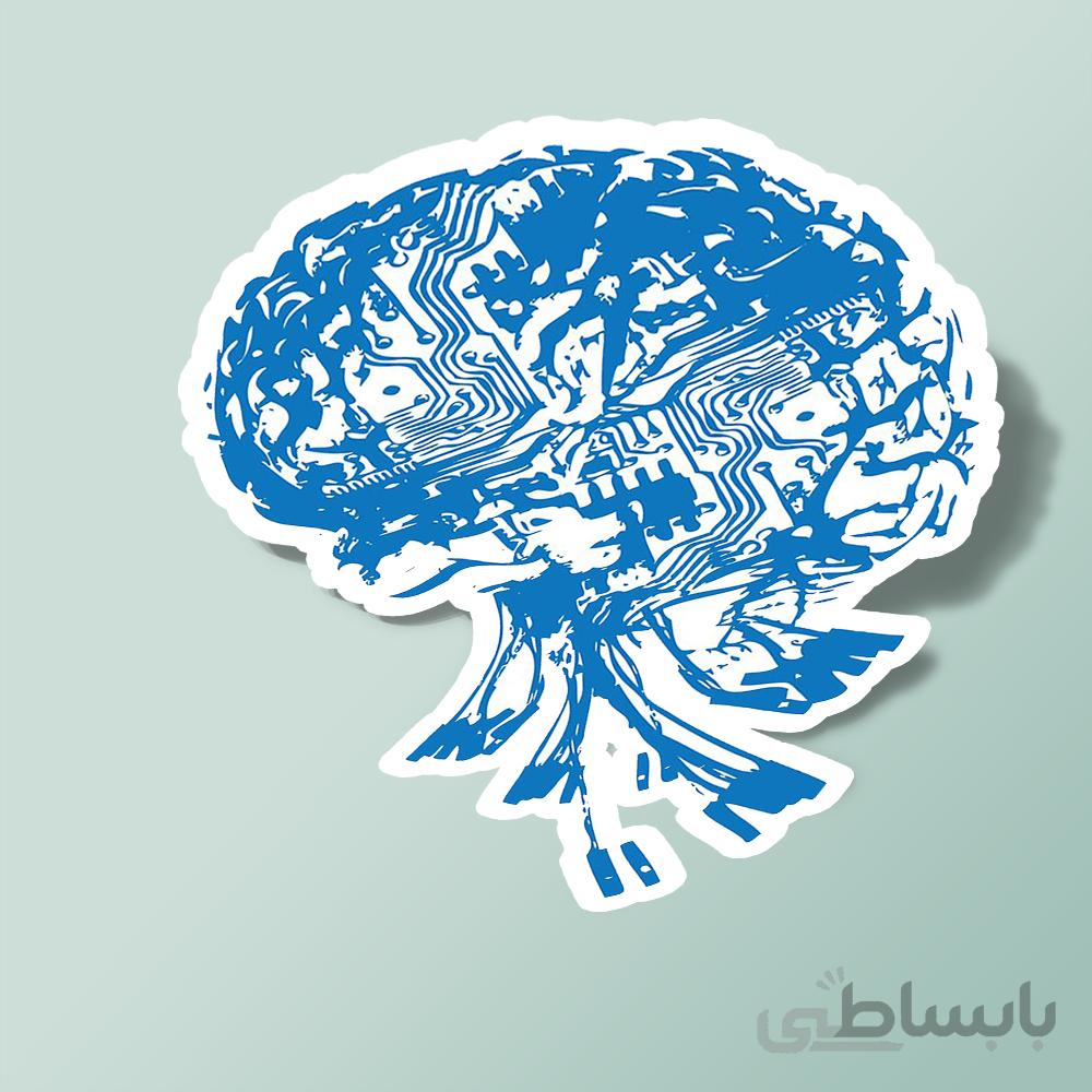 استیکر Computer Brain