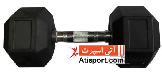وزنه 6 ضلعی رکورد 40 کیلوگرم یک جفت