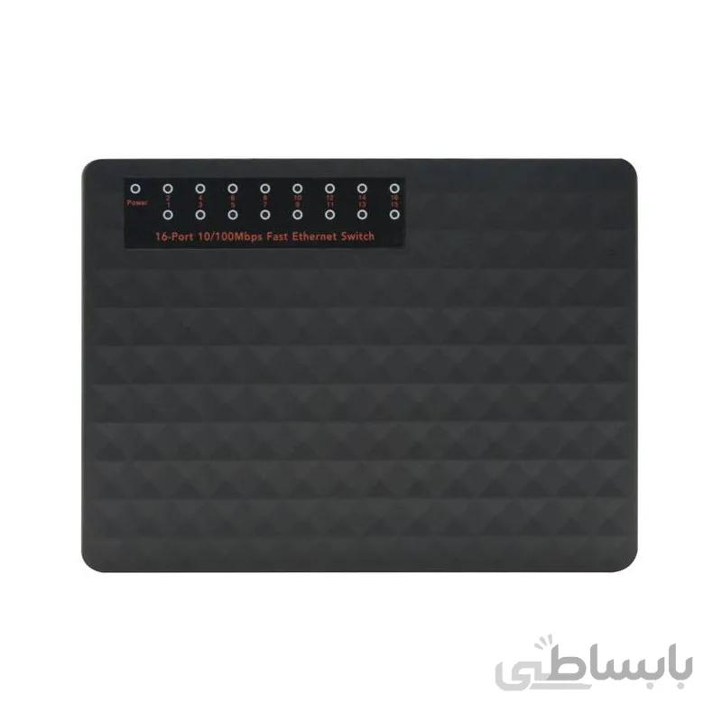 سوییچ ۱۶ پورت مارلیک تک مدل Marlik Tech TXE102