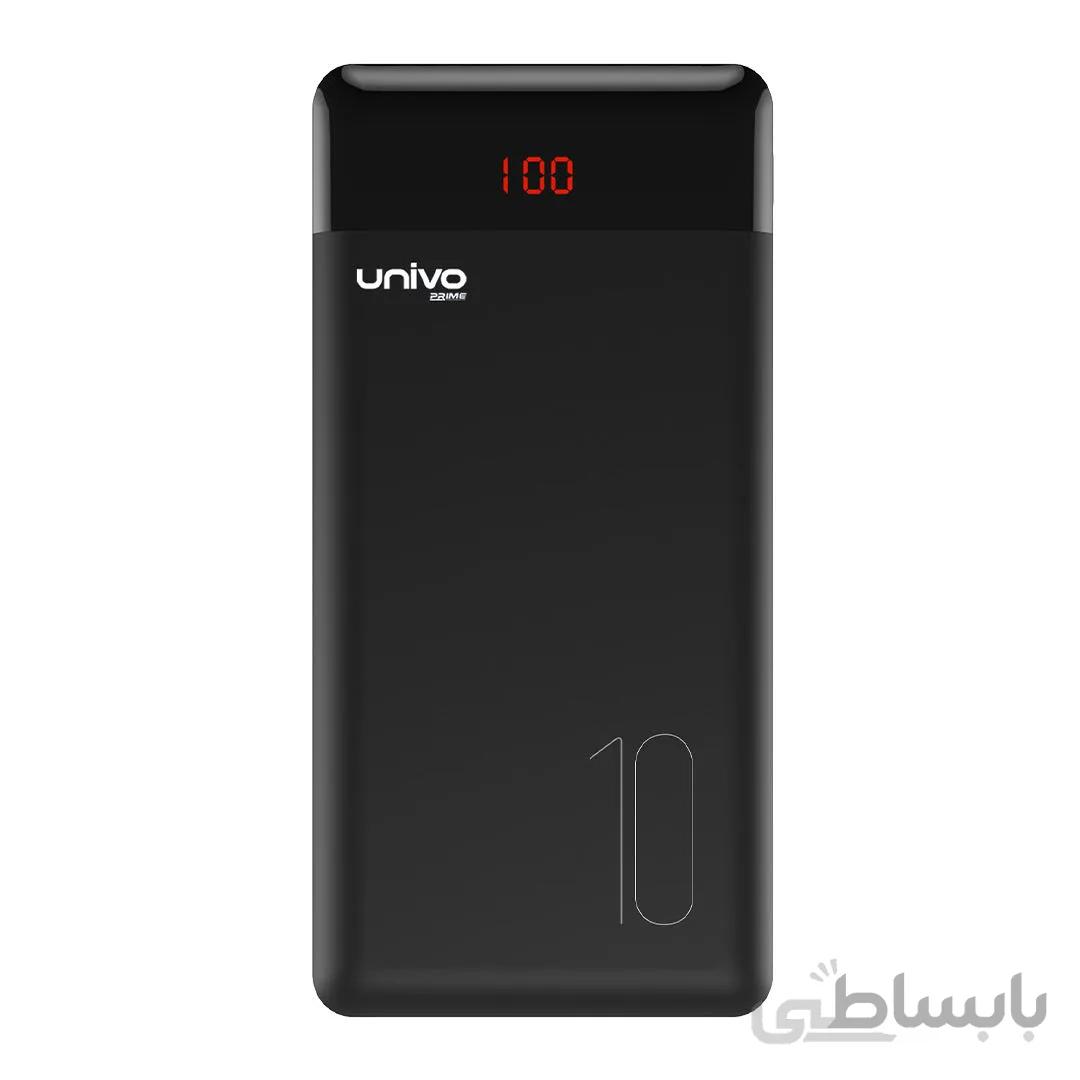 پاوربانک یونیوو مدل UN10 Plus با ظرفیت 10000 میلی آمپر