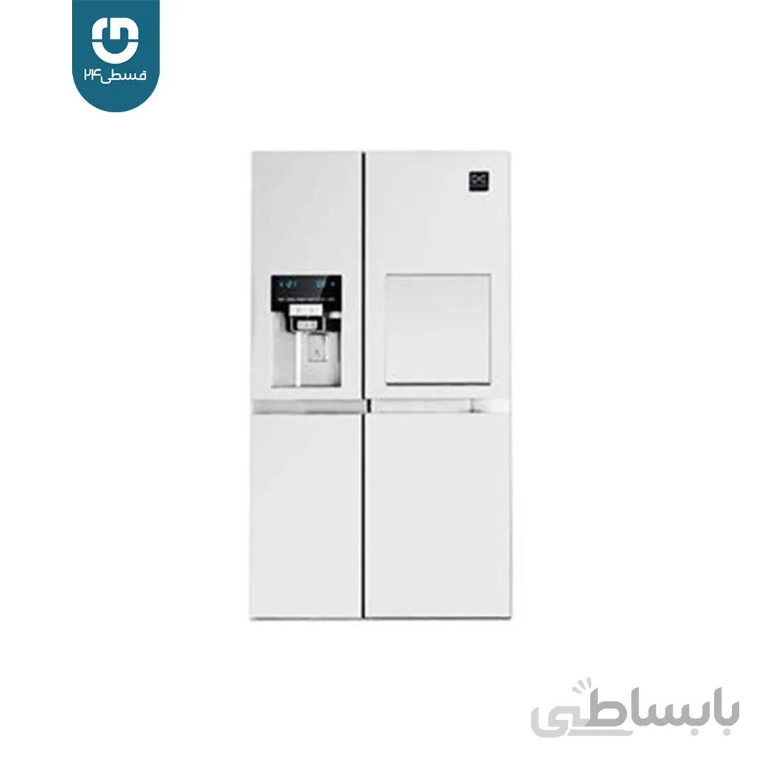 یخچال فریزر ساید بای ساید دوو مدل D2S-0037 ا Daewoo D2S-0037 Side By Side Refrigerator
