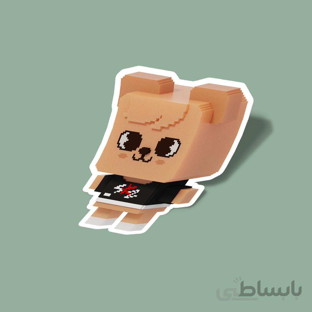 استیکر SKZOO - PuppyM