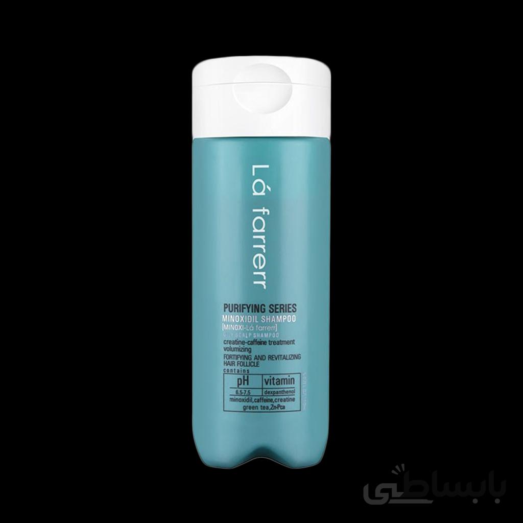 شامپو ماینوکسی لافارر مخصوص موی چرب 150 میل ا Lafarrerr Minoxi Purifying Therapy Shampoo 150ml
