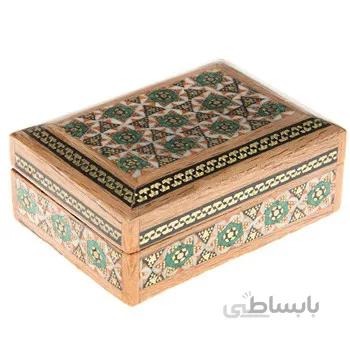 جعبه سکه خاتم اثر کروبي کد 3