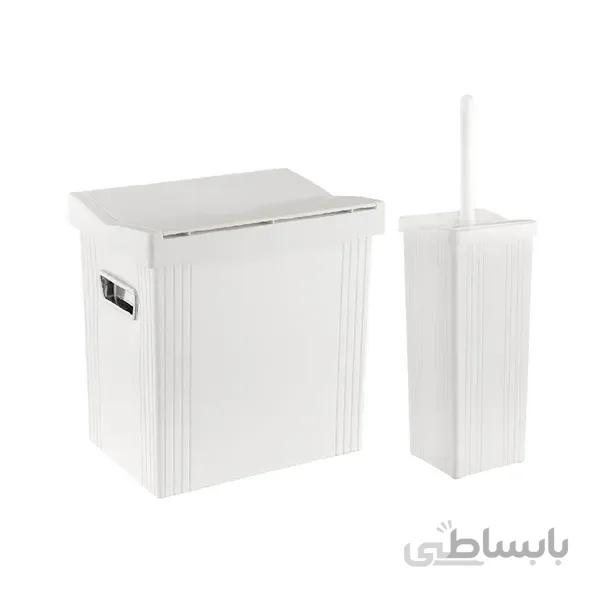 سطل و فرچه لیمون بادبزنی