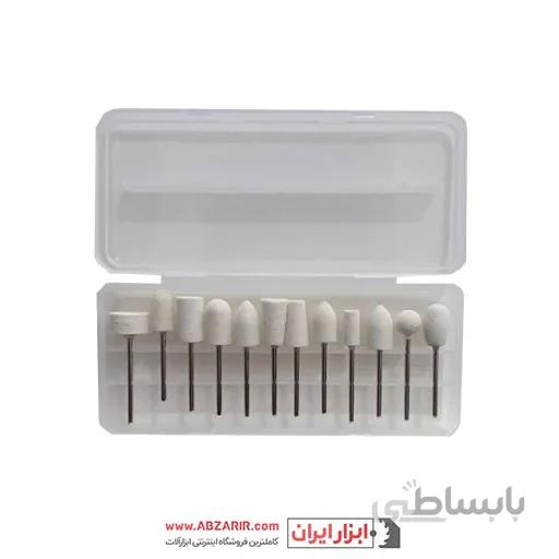 مجموعه ۱۲ عددی نمد فرز انگشتی