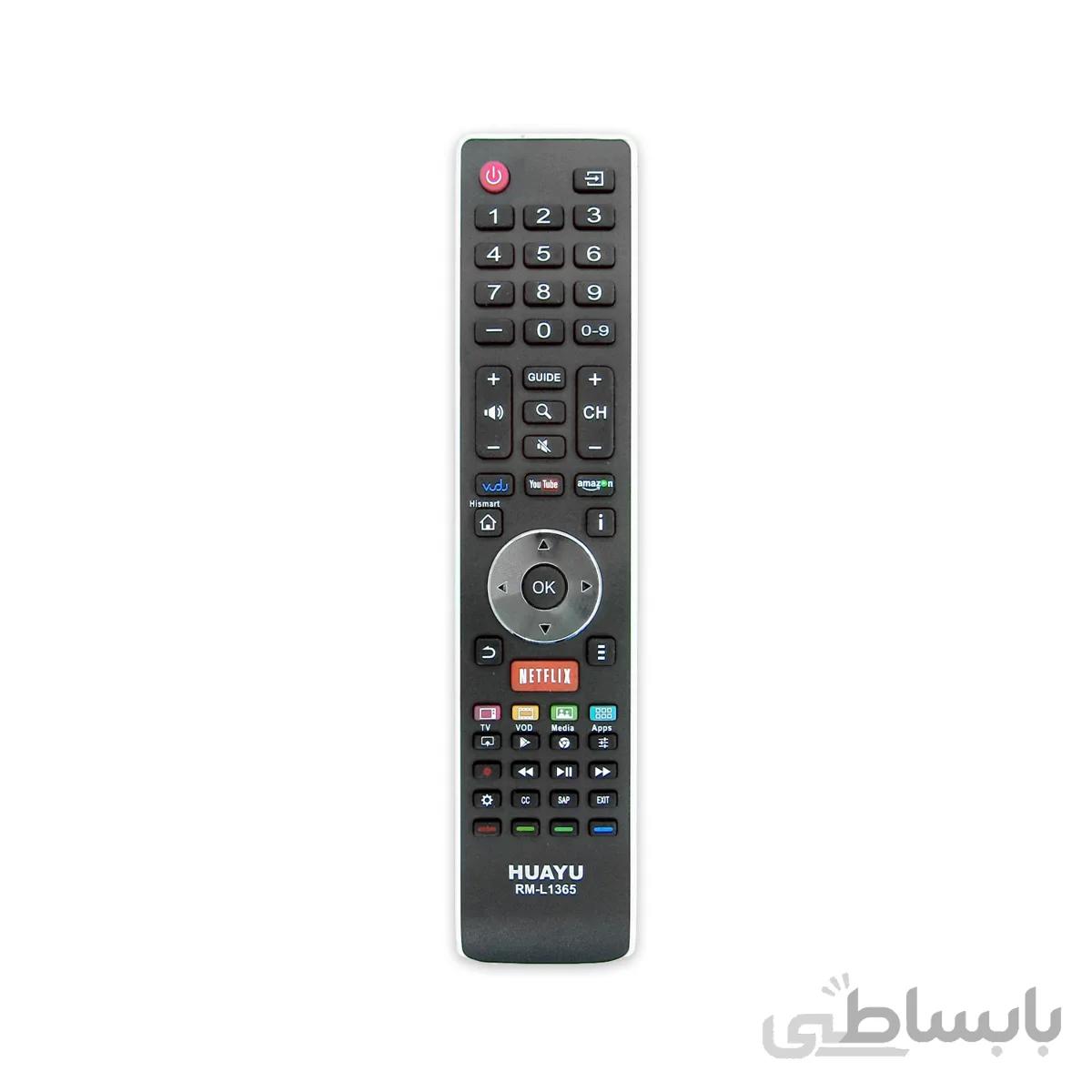 کنترل تلویزیون ال ای دی همه کاره هایسنس مدل RM L 1365