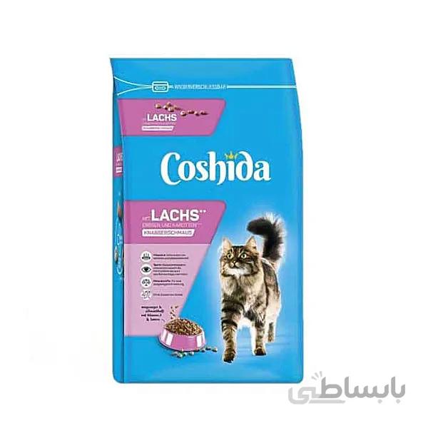 غذای خشک گربه با ماهی سالمون و سبزیجات کوشیدا – Coshida Mit Lachs