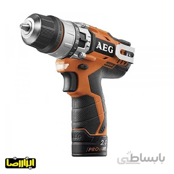دریل پیچ گوشتی شارژی آاگ مدل BSB12C2LI