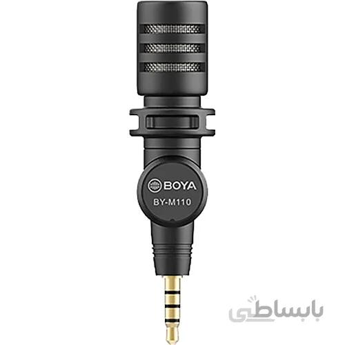 میکروفون جک 3.5 میلیمتری بویا BOYA BY-M110 Microphone 3.5mm ا BOYA BY-M110 Plug & Play Microphone 3.5mm