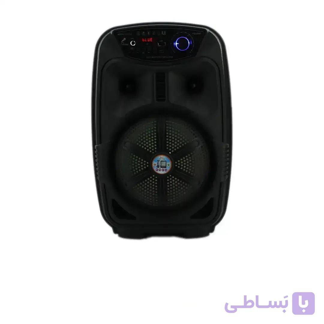 اسپیکر بلوتوثی قابل حمل subwoofer مدل CH-818 به همراه میکروفن