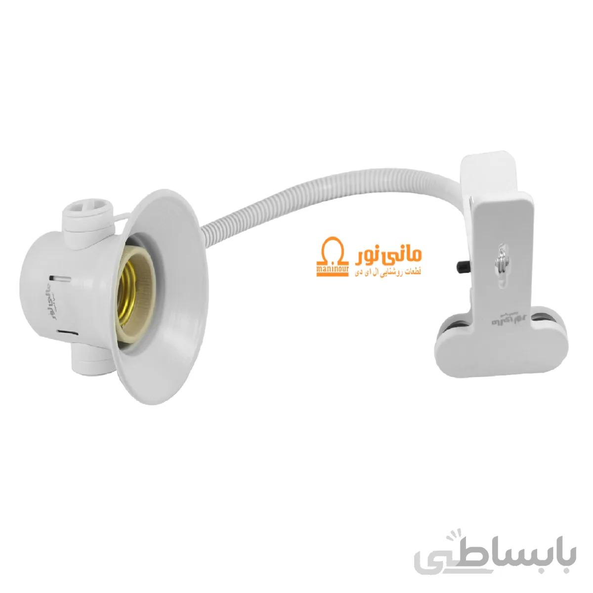 پایه فنری گیره دار E27