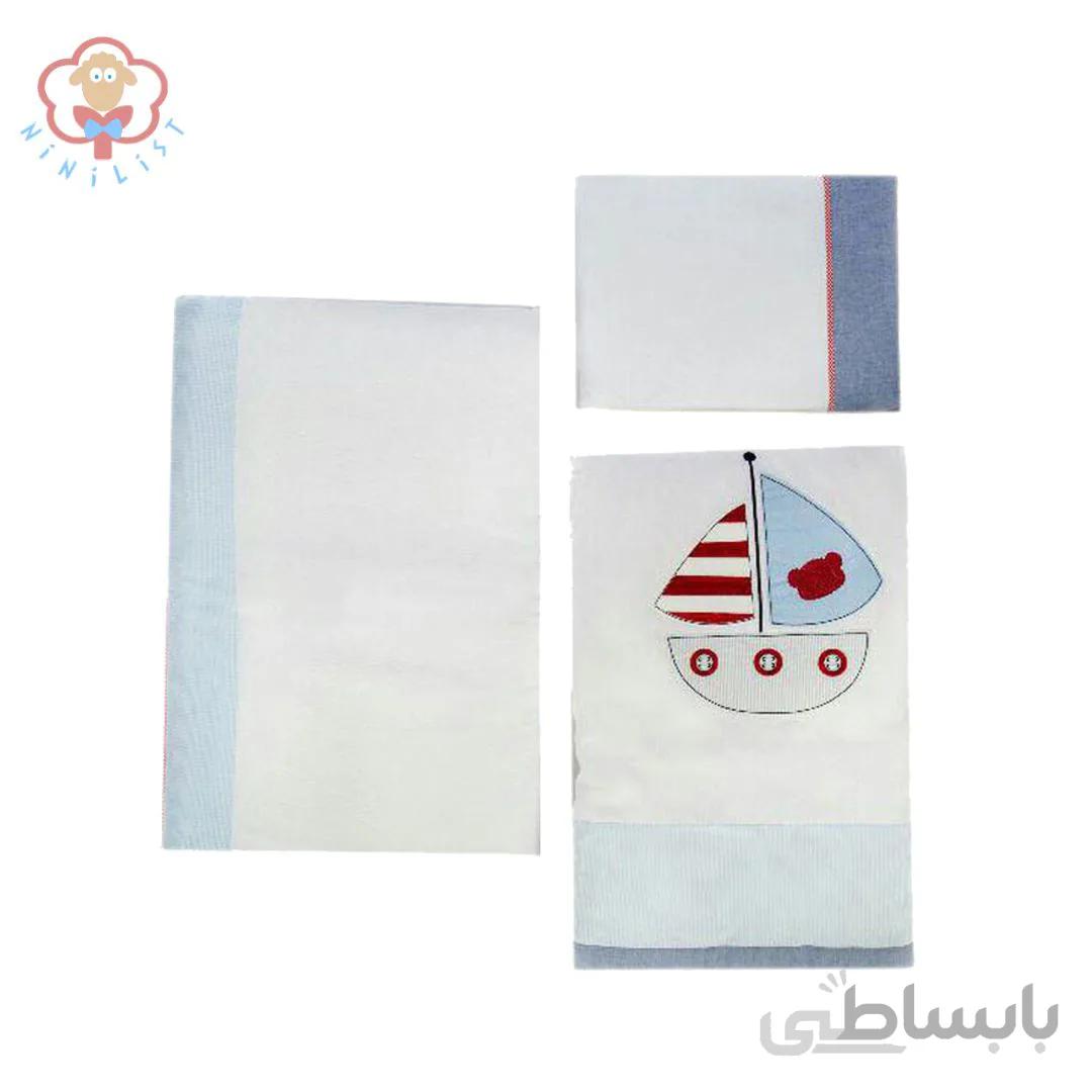 سرویس خواب بیب babe مدل ملوانی ۳ تکه