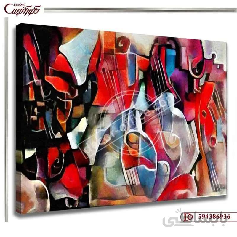 تابلو کوبیسم اثر پیکاسو 6936 ا Cubism painting by Picasso 6936