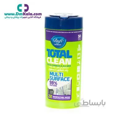 دستمال مرطوب پاک کننده چند منظوره سطوح دافی ا Dafi-Multifunctional-wipes-cleaning-surfaces