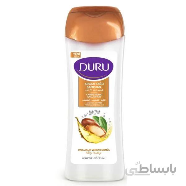شامپو مو های مات و ضعیف دورو حاوی روغن آرگان حجم 600 میل Duru