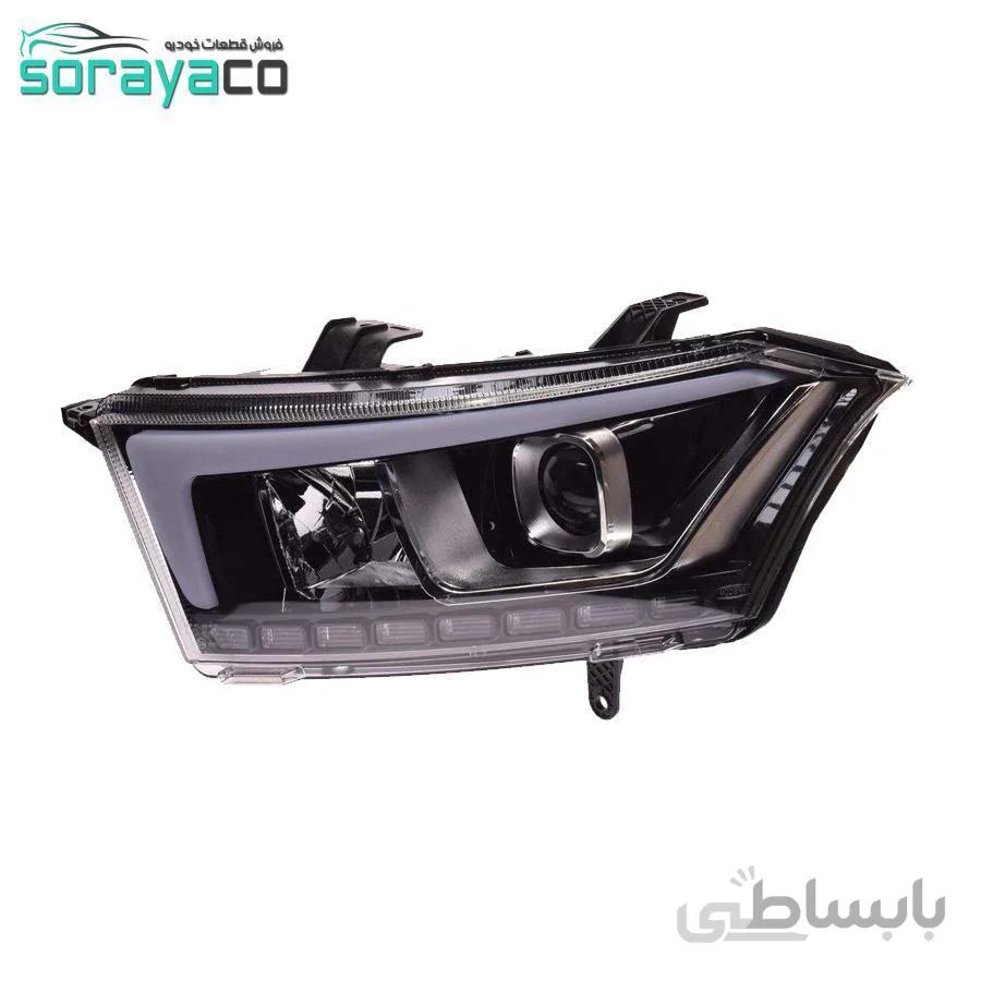 چراغ جلو دنا پلاس مدرن سمت راننده ا headlight Dena Plus left