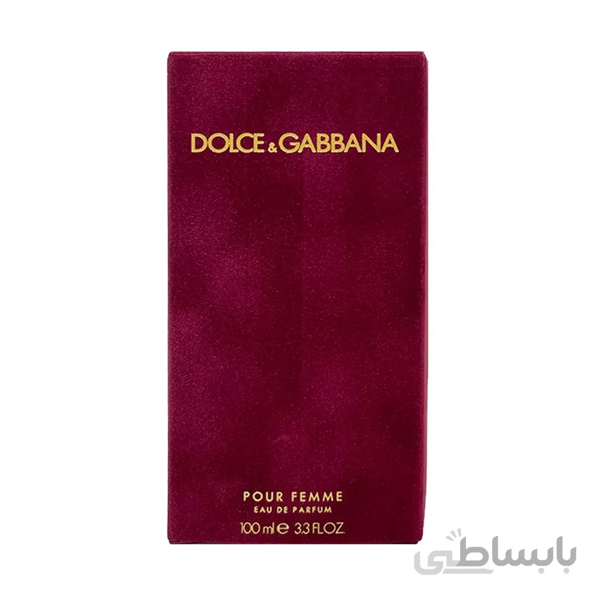 ادو پرفیوم زنانه دولچه اند گابانا مدل Pour Femme