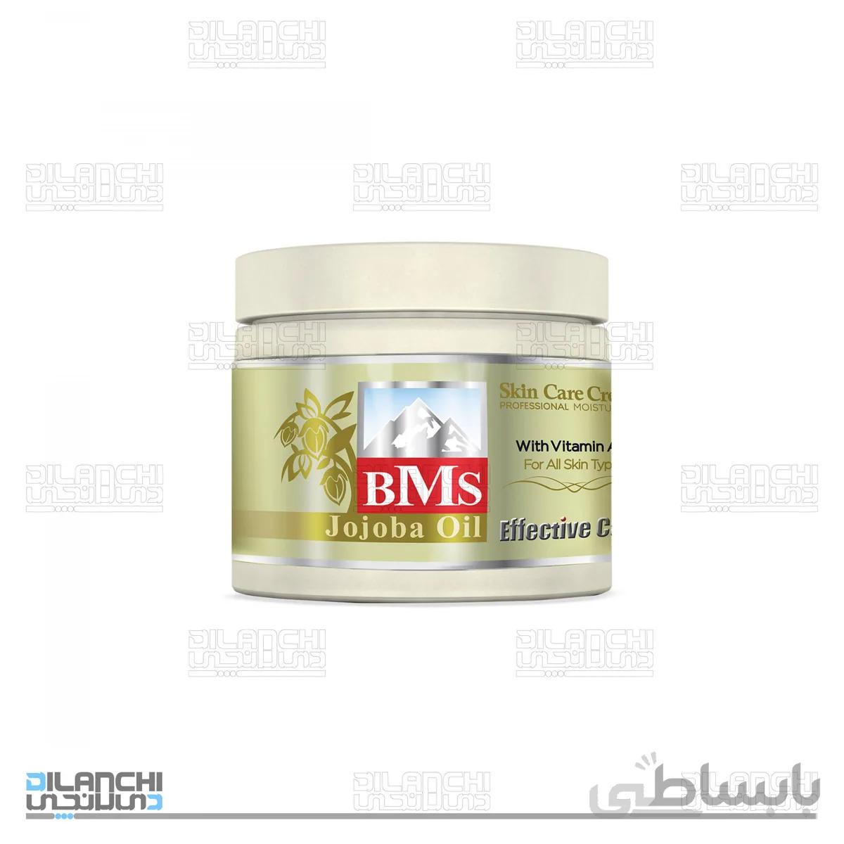 کرم مرطوب کننده دست و صورت بی ام اس حاوی روغن جوجوبا حجم 200 میل