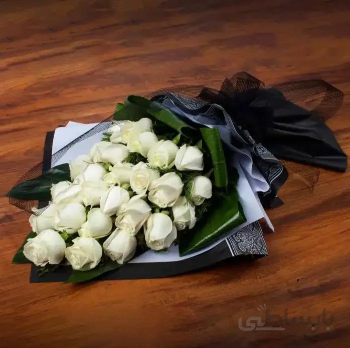 دسته گل ترحیم البرز 25 شاخه