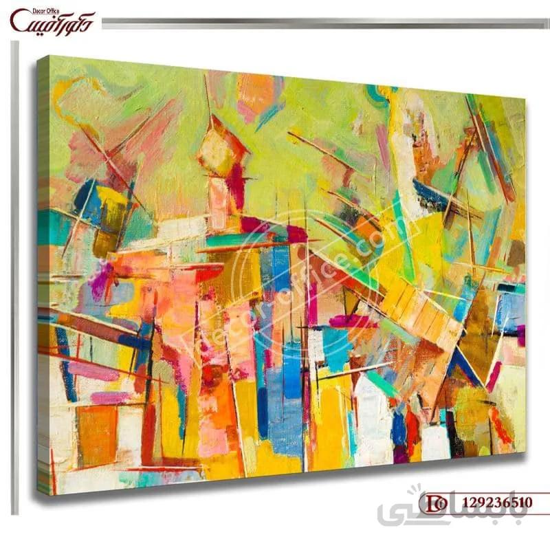 تابلو دیواری انتزاعی 6510 ا Abstract painting 6510