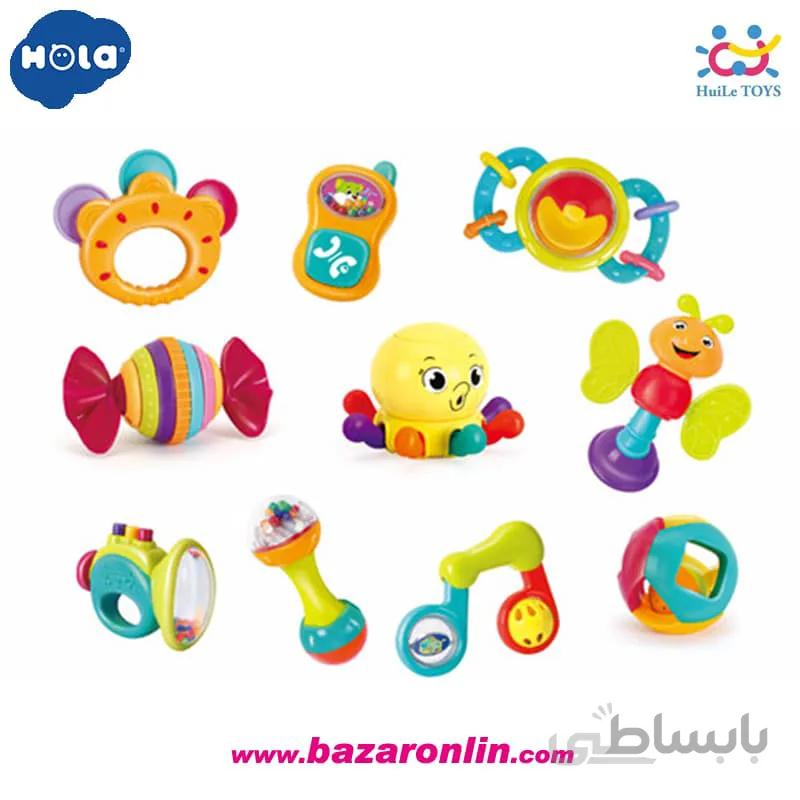 جغجغه رنگارنگ هولی تویز مدل ۹۳۹