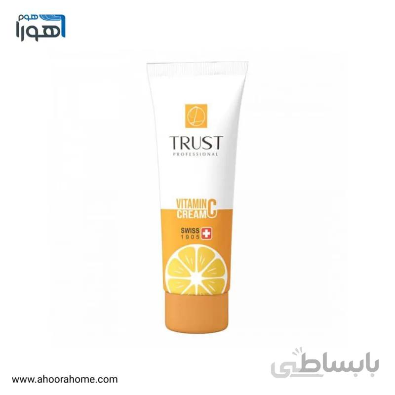 کرم ویتامین سی تراست trust