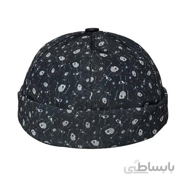 کلاه لئونی چاپ اسکلت کد 165