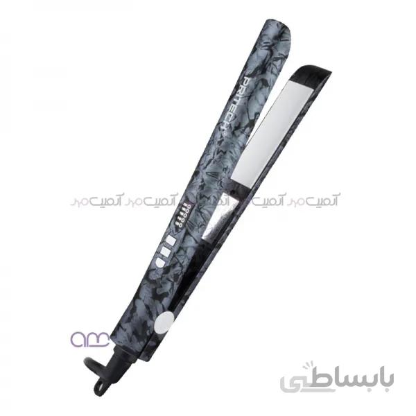 اتو مو پریتک مدل TA-308 - مشکی ا Pritech TA-308 Hair Iron - Black