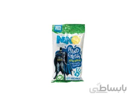 دستمال مرطوب نینو طرح انیمیشن مدل جیبی 10 عددی