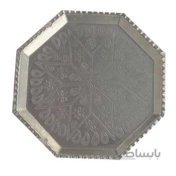 سینی مسی هشت گوش قطر 32 توت کالا tootkala 1411