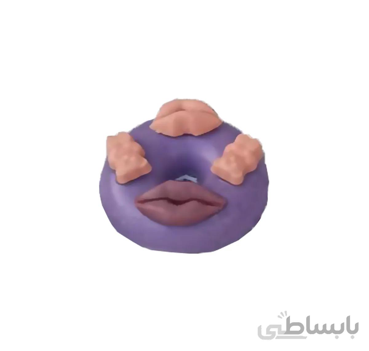 صابون دست ساز گیاهی برند یاس طرح کیک کد 03